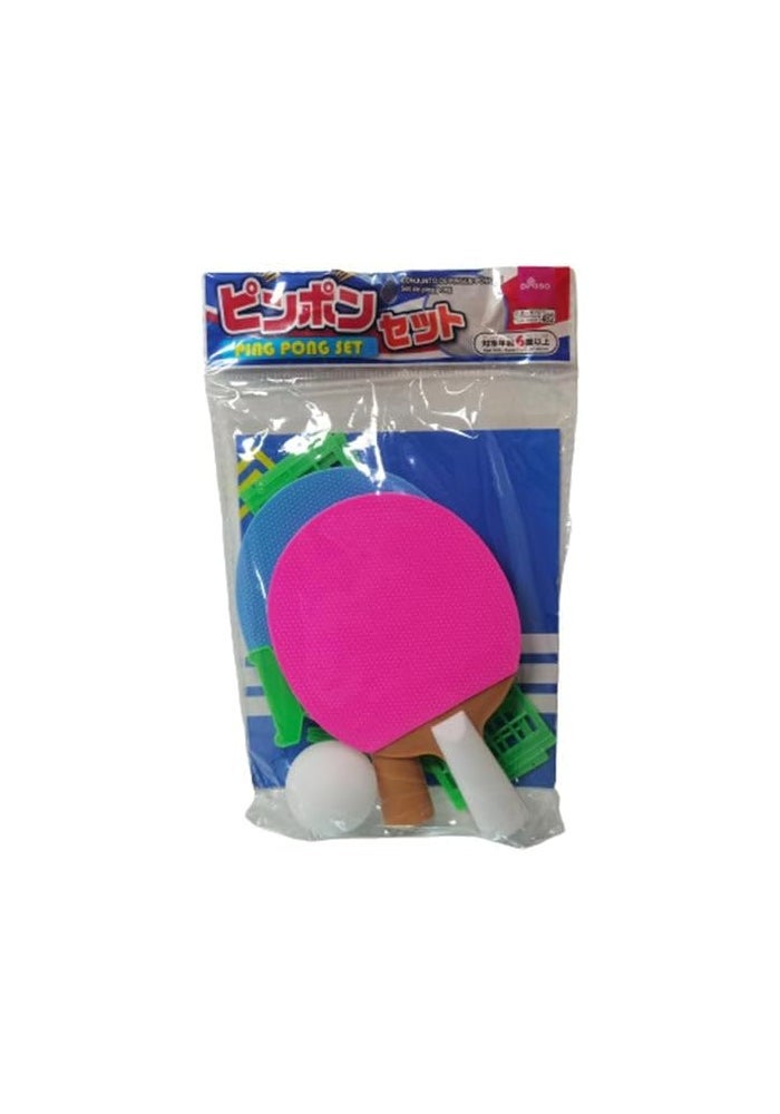 Daiso Ping Pong Set | Complete Table Tennis Paddle and Ball Set | Fun Indoor & Outdoor Sports Game for All Ages - Image 3